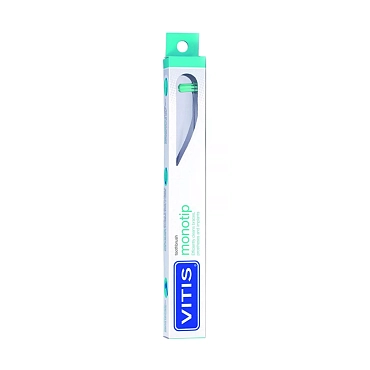DENTAID Щётка зубная Vitis Monotip в твердой упаковке