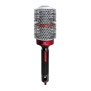 Термобрашинг для волос TNL алюминиевое покрытие, нейлоновые штифты, бордо d 53 мм