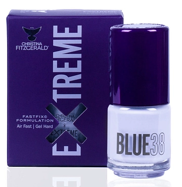 CHRISTINA FITZGERALD Лак для ногтей 38 / BLUE EXTREME 15 мл