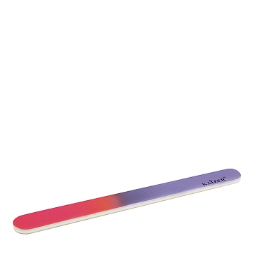 KAIZER Пилка шлифовочная на деревянной основе, прямая, цвет розово-голубой, 180/220