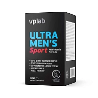VPLAB Комплекс витаминно-минеральный для мужчин / Ultra Men's Sport Multivitamin Formula 90 каплет, фото 2