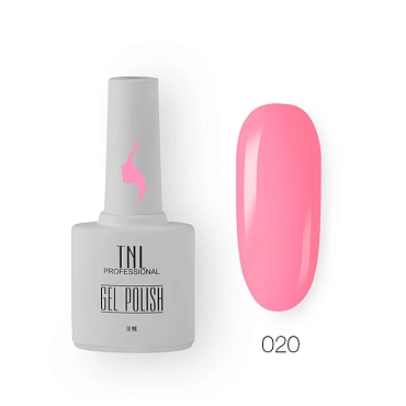 TNL PROFESSIONAL 020 гель-лак для ногтей 8 чувств, розовая азалия / TNL 10 мл