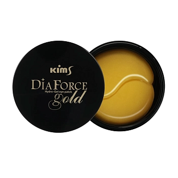 Патчи гидрогелевые Сила Золота / Dia Force Gold Hydro-Gel Eye Patch 60 шт
