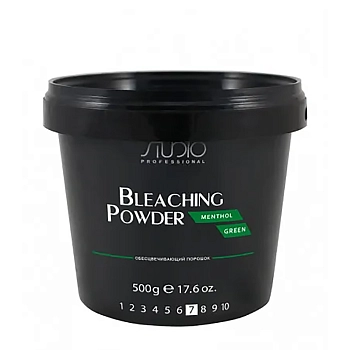 KAPOUS Порошок обесцвечивающий для волос / Menthol Green 500 г, фото 1