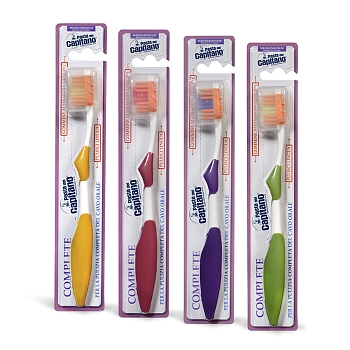 PASTA DEL CAPITANO Щетка зубная комплексный уход, средней жесткости / Complete Medium 1 шт, фото 2