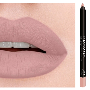 PROVOC Подводка гелевая в карандаше для губ, 211 идеально-нюдовый / Gel Lip Liner Pink Haze 7 г, фото 2