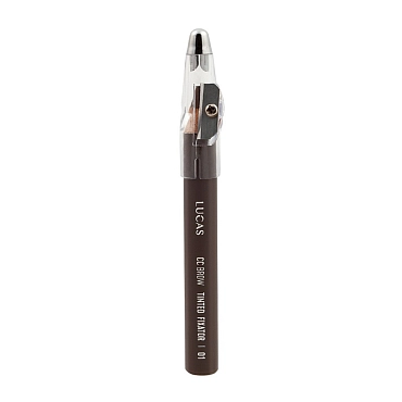 LUCAS’ COSMETICS Карандаш восковый для бровей, 01 серо-коричневый / CC Brow Tinted Wax Fixator
