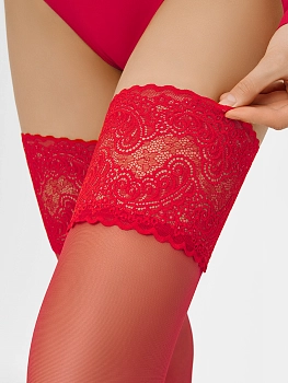 MINIMI Чулки Rosso 2 (S/M) / Mini TI AMO 20, фото 5