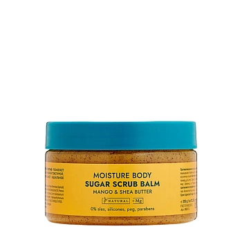 Бальзам‒скраб сахарный для тела с магниевой солью / VITALITY SUGAR SCRUB BALM MANGO & SHEA BUTTER 350 мл, 305 Miami SPA
