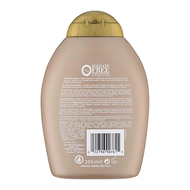 OGX Шампунь против выпадения волос с ниацином и кофеином /  Fight Fallout + Niacin & Caffeine Shampoo 385 мл