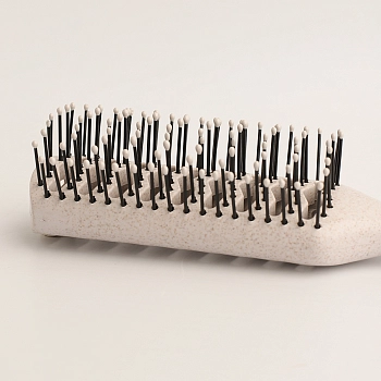 KOSMO SHTUCHKI Расчёска прямоугольная продувная, серая / KOSMO SHTUCHKI, фото 3