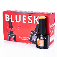 BLUESKY LV247 гель-лак для ногтей / Luxury Silver 10 мл, фото 4