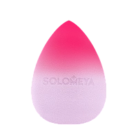 SOLOMEYA Спонж косметический для макияжа меняющий цвет, в упаковке-яйцо / Color Changing blending sponge Purple-pink 1 шт, фото 2