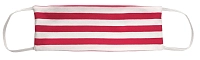 AGLAE MICHON Маска многоразовая с карманом для фильтра, цвет красно-белая полоска 1 шт, фото 1
