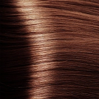 6.4 крем-краска для волос с гиалуроновой кислотой, темный блондин медный / HY 100 мл, KAPOUS