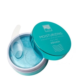 BEAUTY STYLE Патчи гидрогелевые для глаз против отеков с гиалуроновой кислотой и кофеином Аква 24 / Beauty Style 60 шт, фото 2