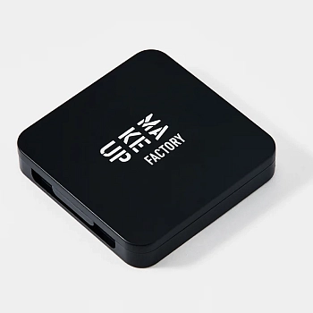 MAKE UP FACTORY Пудра компактная минеральная фиксирующая, 1 прозрачный / Mineral Fixing Powder 10 гр, фото 2