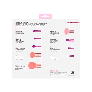 REAL TECHNIQUES Набор кистей для макияжа / Real Techniques Insta Artist Brush Set, фото 3