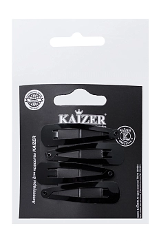 KAIZER Заколка-крокодил пластиковая, декорированная, цвет ассорти, 40 мм, фото 2