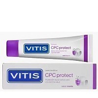 DENTAID Паста зубная с цетилпиридиния хлоридом 0,14% и фтором / VITIS® CPC Protect 100 мл, фото 2