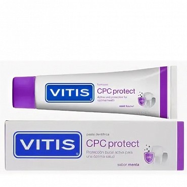 DENTAID Паста зубная с цетилпиридиния хлоридом 0,14% и фтором / VITIS® CPC Protect 100 мл