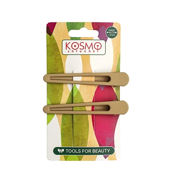 Набор зажимов 2 шт, цветной микс / KosmoShtuchki