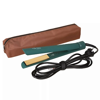 BE-UNI PROFESSIONAL Утюжок для выпрямления волос с золотым титановым покрытием GOLD TITAN V069, фото 5