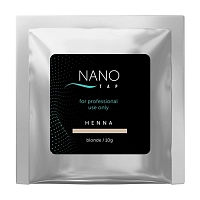 Хна для бровей в саше, русый / NanoTap blonde 10 гр, NANO TAP