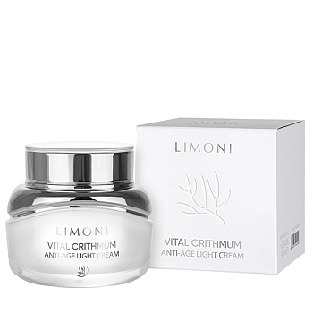LIMONI Крем антивозрастной лёгкий для лица с критмумом / Vital Crithmum Anti-age Light Cream 50 мл, фото 2