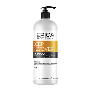 EPICA PROFESSIONAL Шампунь для восстановления повреждённых волос / Deep Recover 1000 мл, фото 1