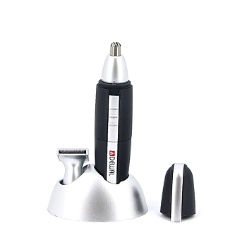 DEWAL PROFESSIONAL Машинка для стрижки в носу и ушах, 2 ножевых блока (черная), фото 12