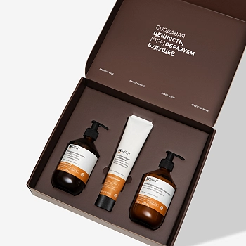 INSIGHT Набор для защиты и омоложения волос (шампунь 350 мл, маска 200 мл, кондиционер 350 мл) ANTIOXIDANT, фото 4