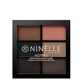 Палетка теней мультицветная для век, №527 морская бездна / MISTERIO 7,2 гр