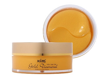 KIMS Патчи гидрогелевые Золотой Алмаз / Gold Diamond Hydro-Gel Eye Patch 60 шт, фото 3