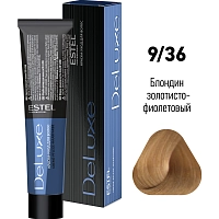 ESTEL PROFESSIONAL 9/36 краска для волос, блондин золотисто-фиолетовый / DELUXE 60 мл, фото 2