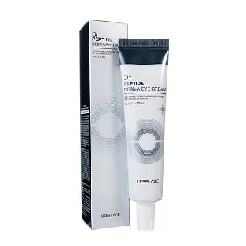 LEBELAGE Крем для кожи вокруг глаз с пептидами / Lebelage Dr.Peptide Derma Eye Cream 40 мл, фото 2
