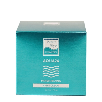 BEAUTY STYLE Крем ночной питательный увлажняющий с витамином Е Аква 24 / Beauty Style 50 мл, фото 2