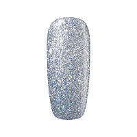 SOPHIN 0374 лак для ногтей, серебристый металлик / Luxury&Style Glamour 12 мл, фото 2