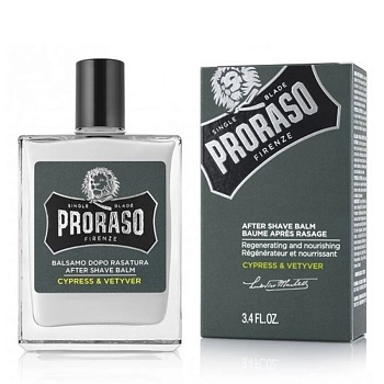 PRORASO Бальзам тонизирующий после бритья / CYPRESS & VETYVER 100 мл, фото 2