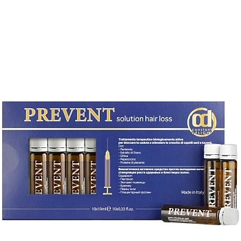 Лосьон против выпадения волос с пантенолом и экстрактом пшеницы / CD 10*10 мл  