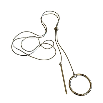 Подвеска с кольцом и декоративной планкой