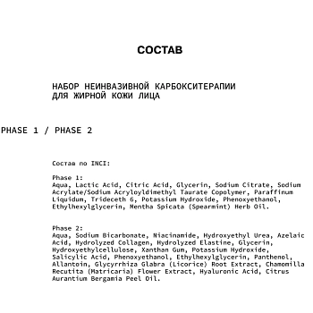 ART&FACT Набор неинвазивной карбокситерапии для жирной кожи лица / Carboxytherapy Set for Oily Skin, фото 4