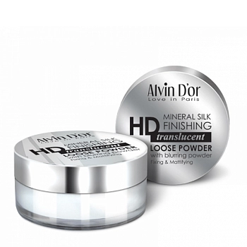 ALVIN D'OR Пудра рассыпчатая / Mineral Silk Finishing 8 гр, фото 3