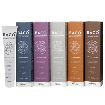 KAARAL 8.00 краска для волос, светлый блондин интенсивный / Baco COLOR 100 мл, фото 6