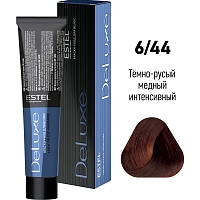 ESTEL PROFESSIONAL 6/44 краска для волос, темно-русый медный интенсивный / DELUXE 60 мл, фото 2