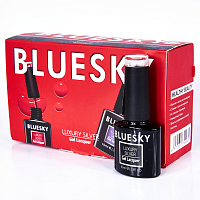BLUESKY LV747 гель-лак для ногтей / Luxury Silver 10 мл, фото 4