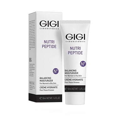 GIGI Крем пептидный балансирующий для жирной кожи / Balancing Moist OILY Skin NUTRI-PEPTIDE 50 мл