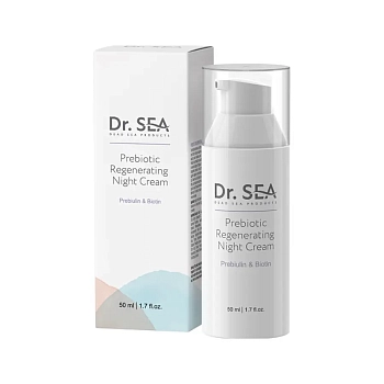 DR. SEA Крем восстанавливающий ночной с пребиотиком / DR.SEA 50 мл, фото 2