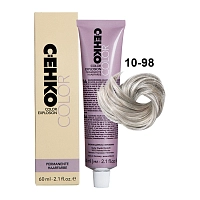 C:EHKO 10/98 крем-краска для волос, ультра светлый блондин сандре-фиолетовый / Color Explosion Ultra Light Blond Cendre Violet 60 мл, фото 2