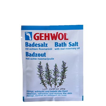 GEHWOL Соль с розмарином для ванны / Gehwol 10*25 гр, фото 2